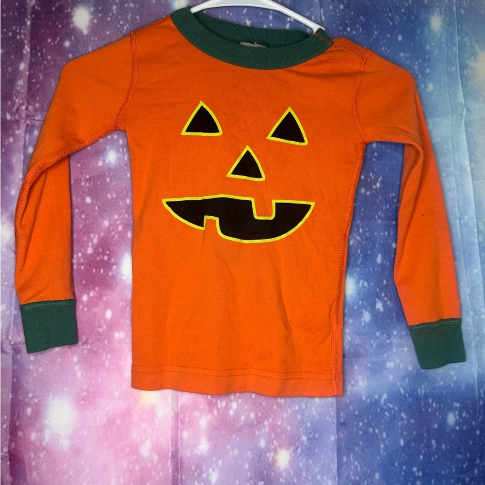 Hanna Andersson pumpkin pajamas shirt 🛍